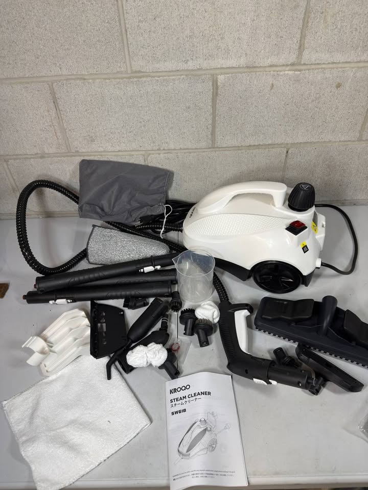 KROQO Steam Cleaner, Steam Mop with 23 Accessories - photo 3