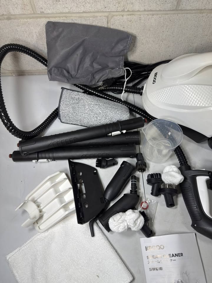 KROQO Steam Cleaner, Steam Mop with 23 Accessories - photo 4