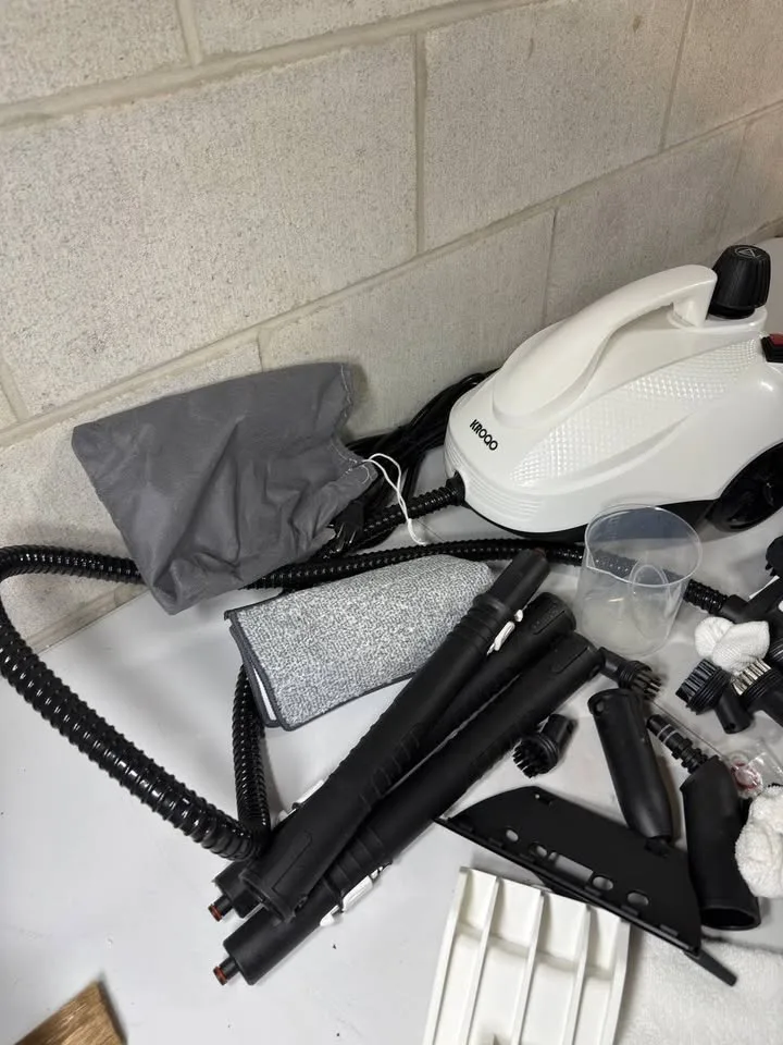 KROQO Steam Cleaner, Steam Mop with 23 Accessories image indicator(6)