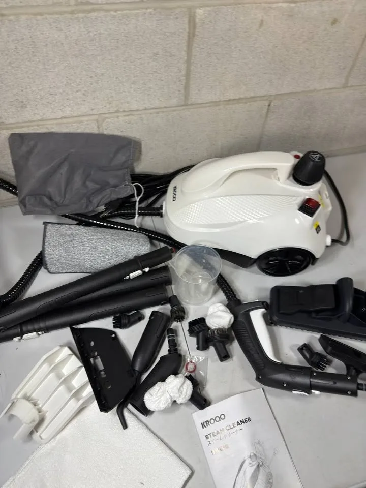 KROQO Steam Cleaner, Steam Mop with 23 Accessories image indicator(7)