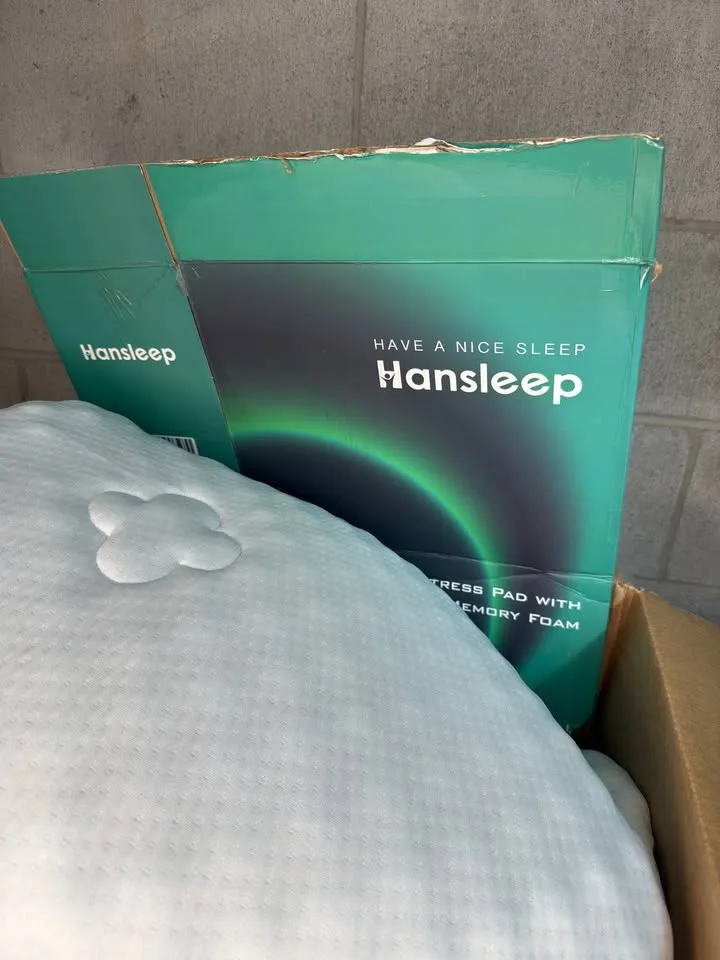 Hansleep Memory Foam Mattress Topper Queen Size image indicator(4)