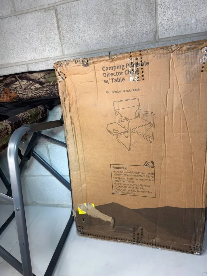 CAMPHILL Directors Camping Chairs-Lightweight Folding image indicator(5)