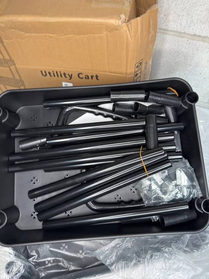 UDEAR 4-Tier Kitchen Rolling Utility Cart image indicator(4)