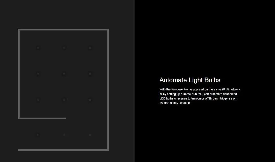 Koogeek Smart Bulbs LB3: Advanced Control via Tuya Smart Platfor image indicator(10)