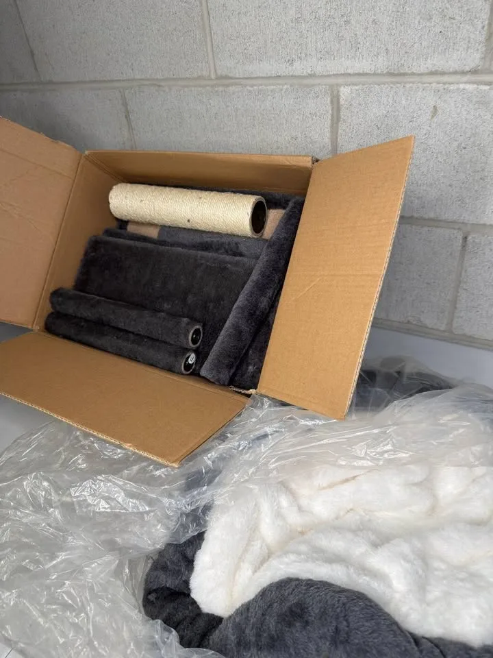 Aechonow Cat Tree for Large Cat, 19 * 16.5In Large Cat image indicator(4)