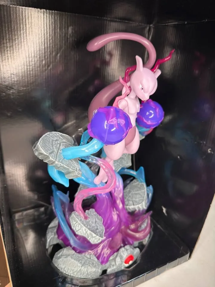 Jazwares Mewtwo Deluxe Collector Statue Figure image indicator(4)