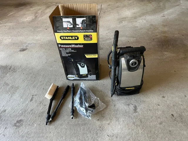 Stanley Electric Pressure Washer image indicator(2)