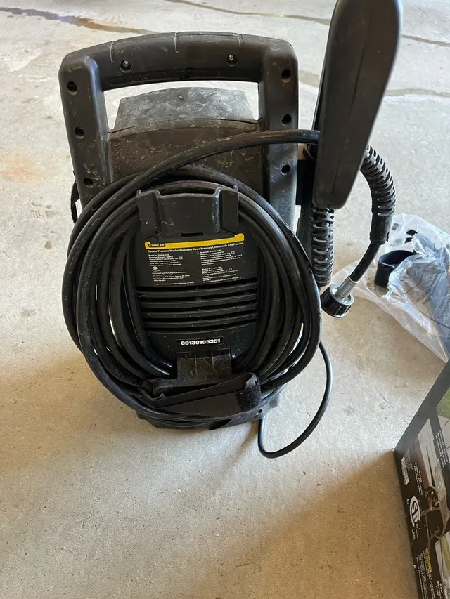 Stanley Electric Pressure Washer image indicator(3)