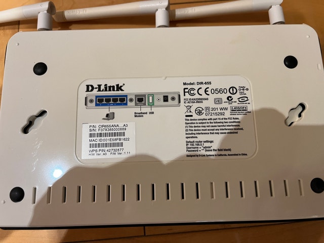 D-Link Wiress Router - photo 2