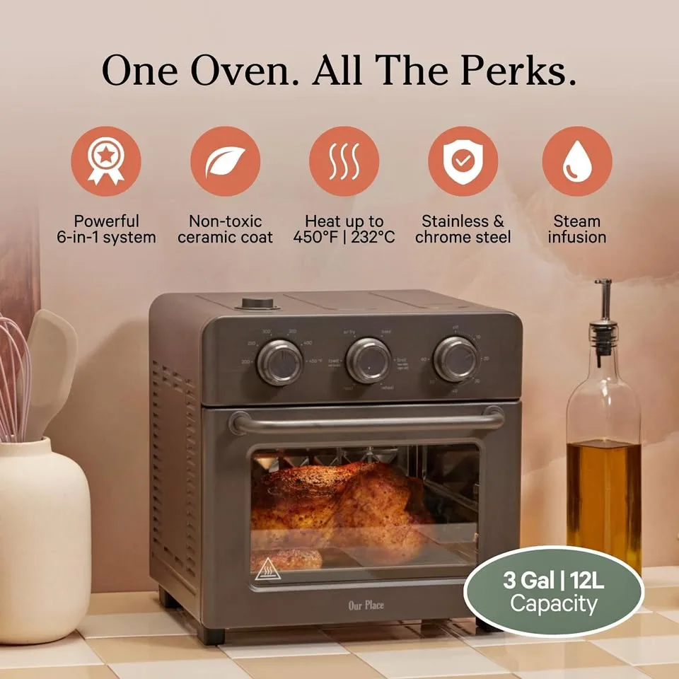 Our Place Wonder Oven | 6-in-1 Air Fryer & Toaster Oven