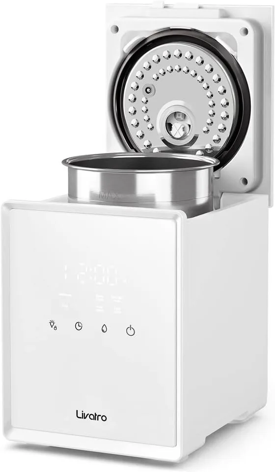 Livatro 3L Stainless Steel Warm Mist Humidifier