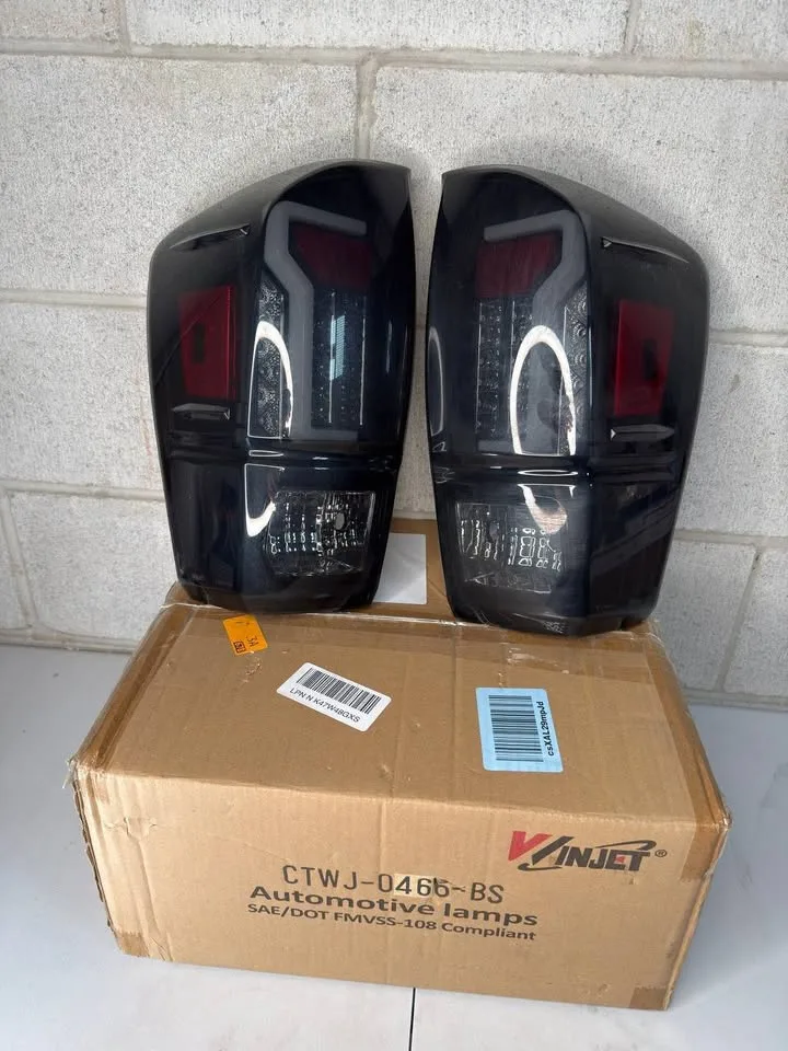 WOLFSTORM LED Tail Light Assembly for 2016-2022 Toyota Tacoma image indicator(2)