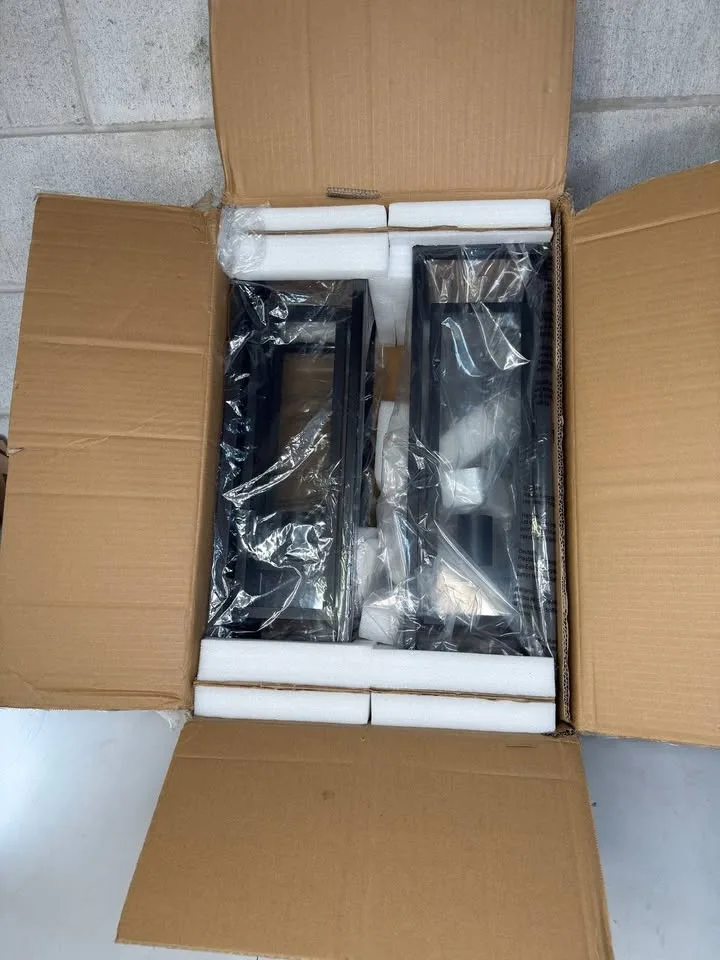 mirrea 18" Classic Outdoor Wall Sconce 1 Light, Pack of 2 image indicator(2)