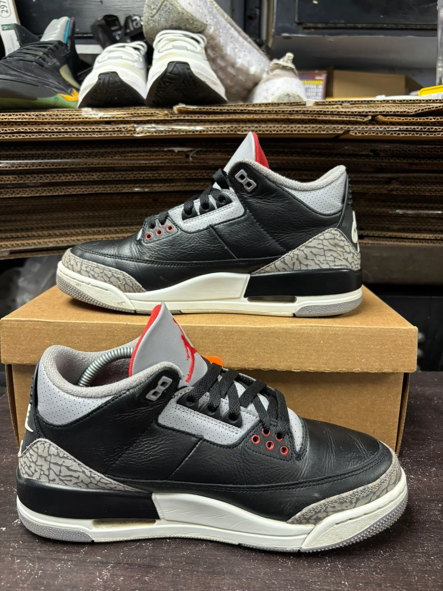 Air Jordan 3 Black Cement 2024 image indicator(5)
