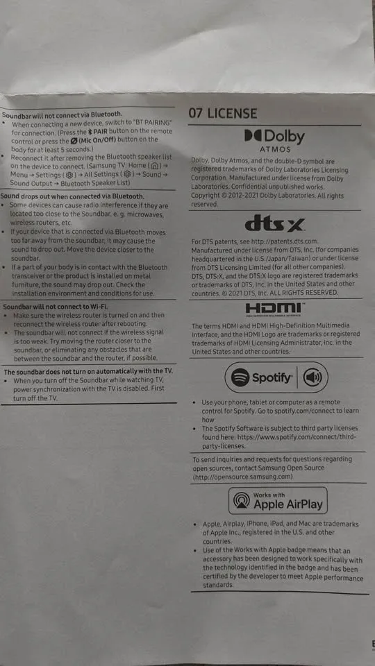 Samsung soundbar image indicator(6)