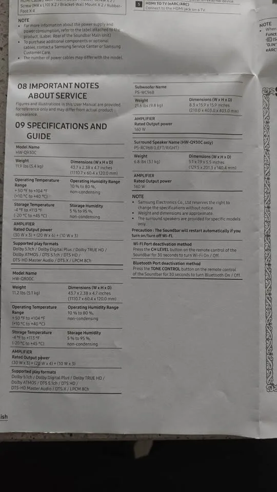 Samsung soundbar image indicator(8)