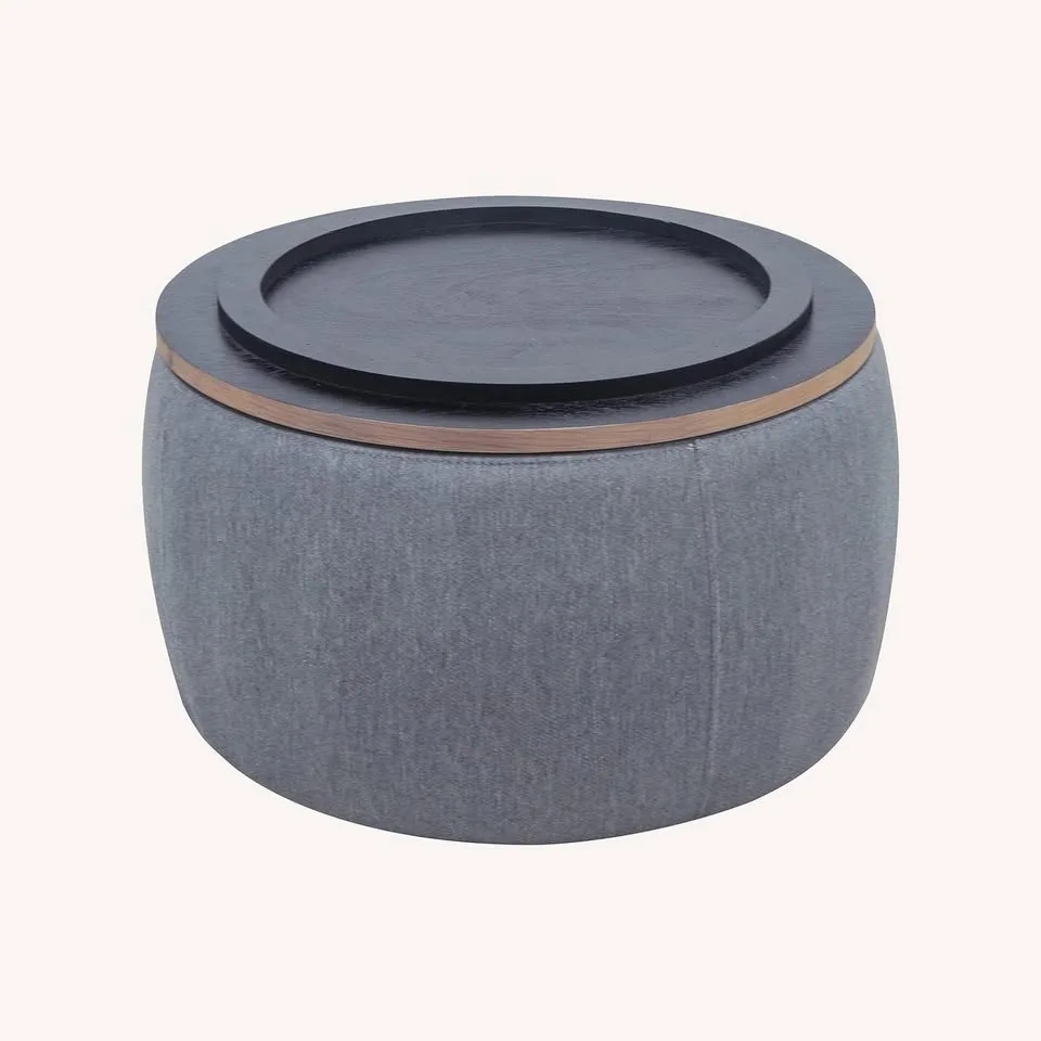 Kakotito Light Gray Wood Coffee Table image indicator(3)