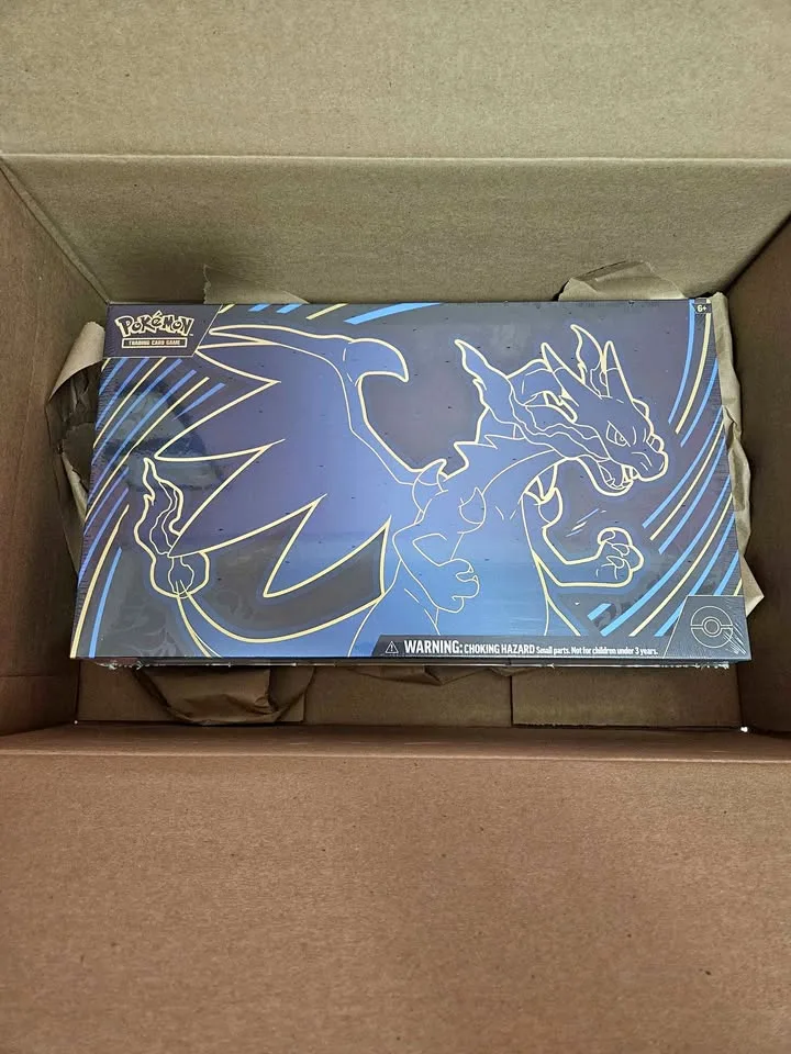 ⭐️⭐️⭐ Pokemon Mega Charizard X ex UPC & Sealed Ancient Mew