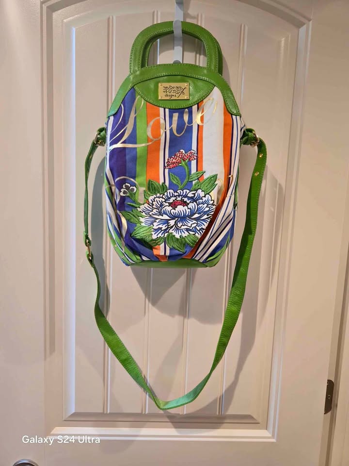 Authentic, Classic, One Of A Kind Don ED Hardy Bag