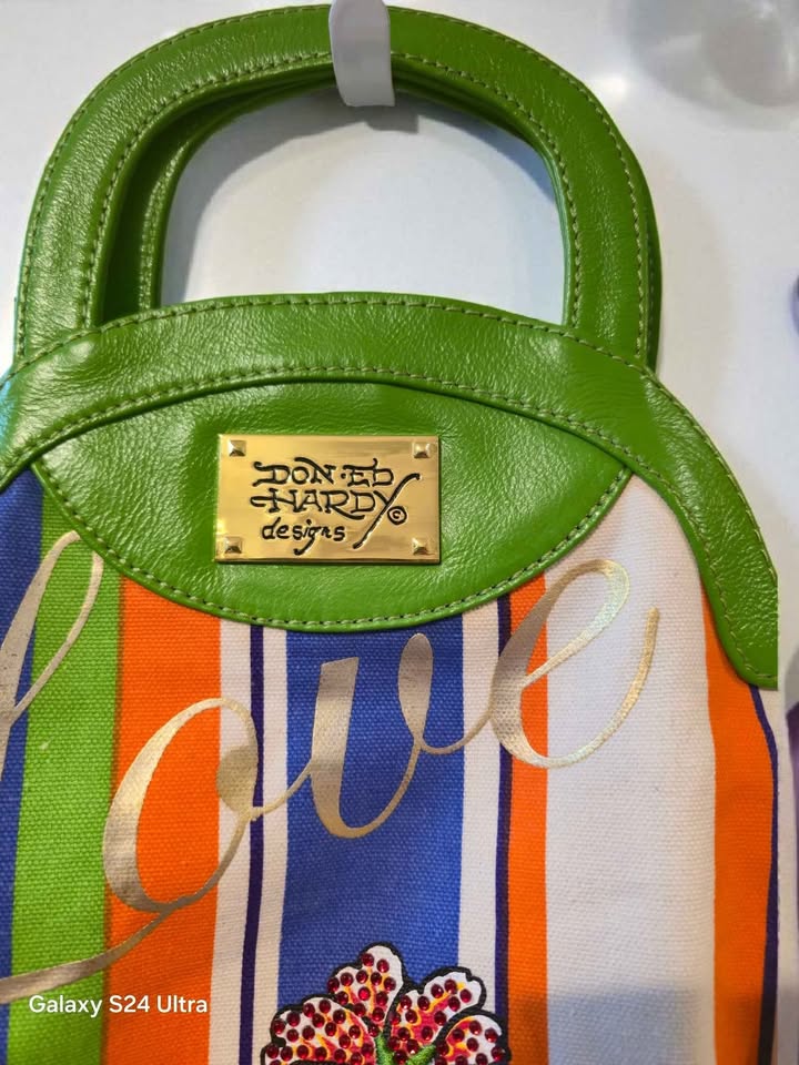 Authentic, Classic, One Of A Kind Don ED Hardy Bag - photo 2
