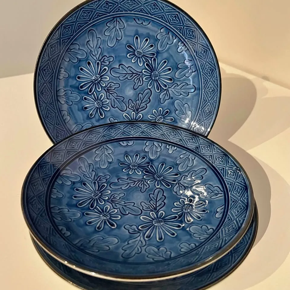 Vintage Japanese Side Plates / Desert Plates (3)