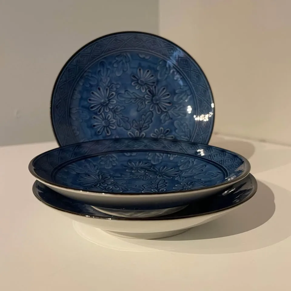 Vintage Japanese Side Plates / Desert Plates (3) image indicator(2)