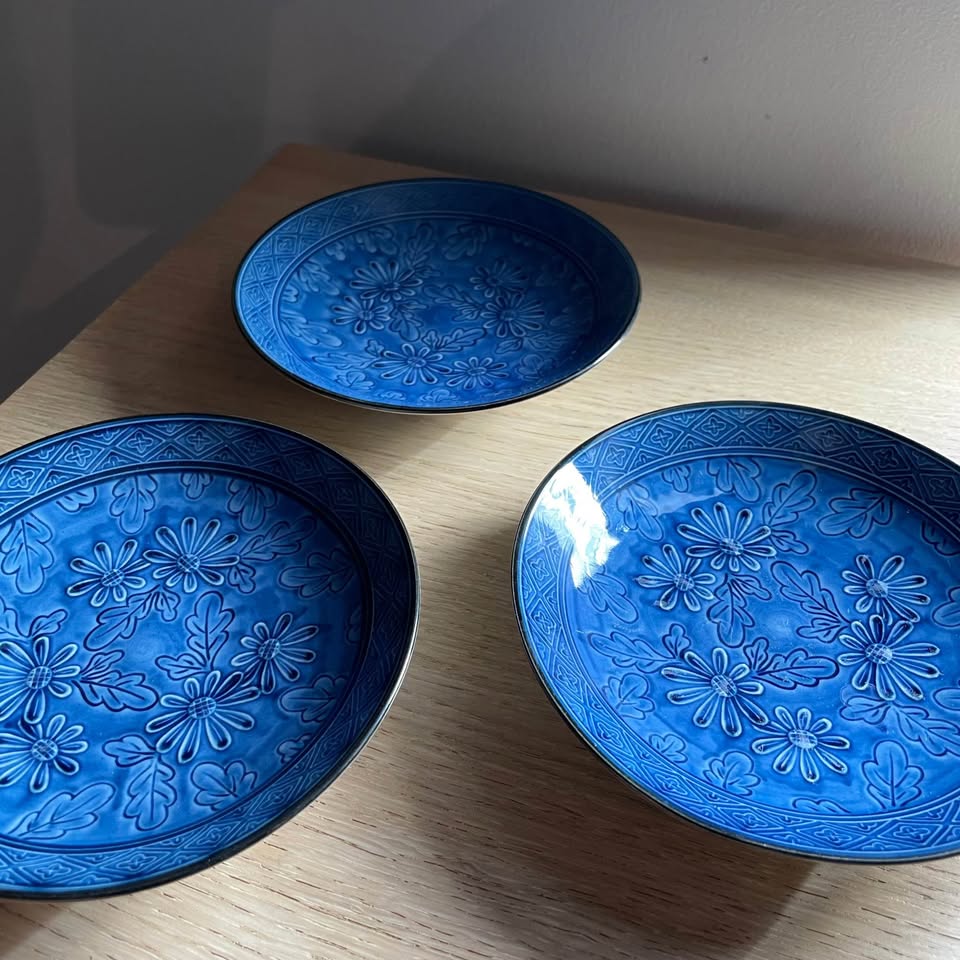 Vintage Japanese Side Plates / Desert Plates (3) - photo 5
