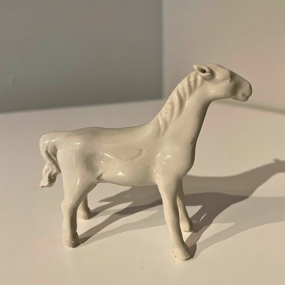Vintage porcelain horse