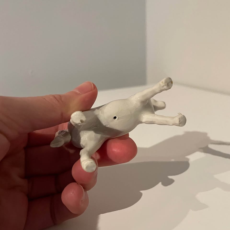 Vintage porcelain horse - photo 3
