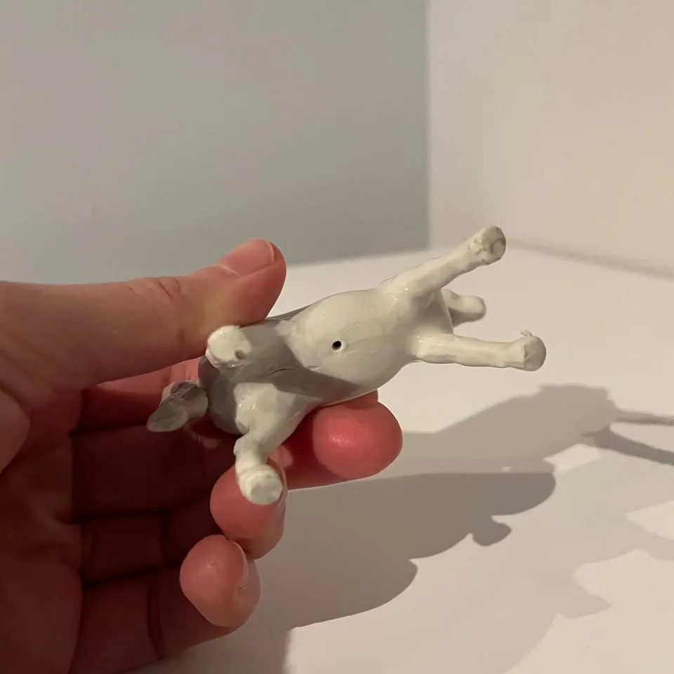 Vintage porcelain horse image indicator(3)