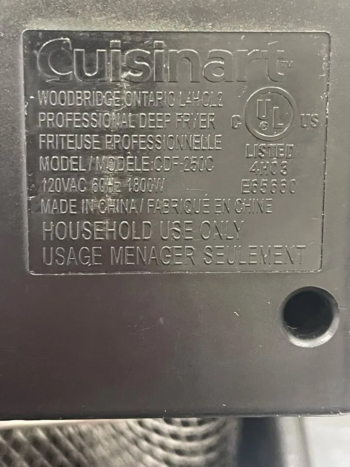 CDF-250C Professional Deep Fryer image indicator(2)