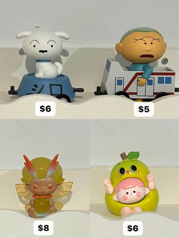 Blind box figures (Molinta, Crayon Shin Chan...) image indicator(2)