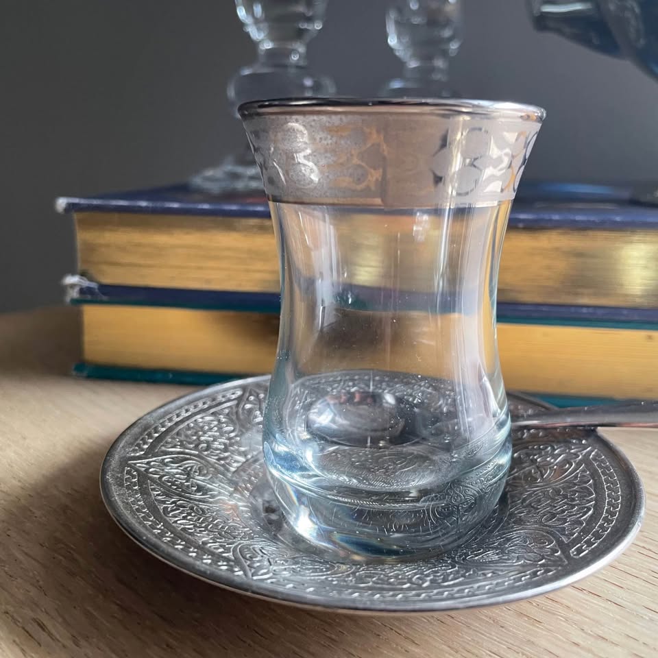 Vintage Silver Lot - tea pot - candles - Turkish cups - photo 2