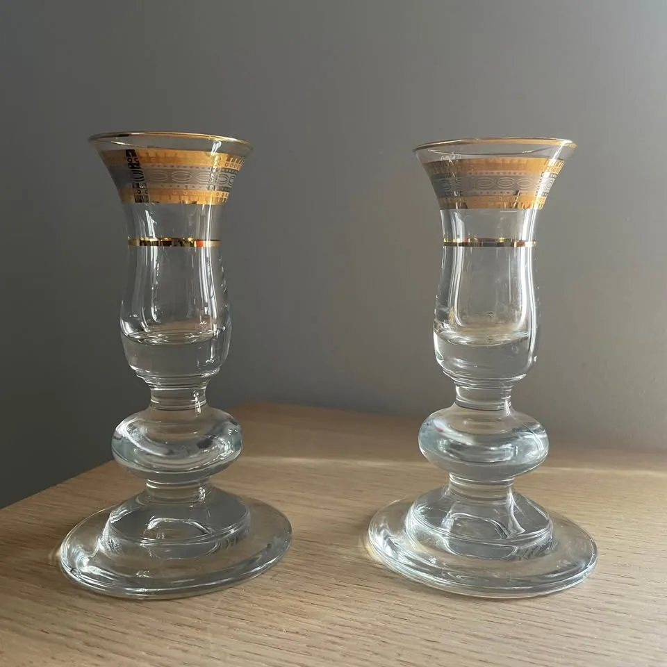 Vintage Silver Lot - tea pot - candles - Turkish cups image indicator(7)