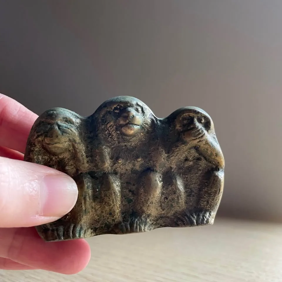 Vintage Brass Monkeys - Three Wise Monkeys image indicator(4)