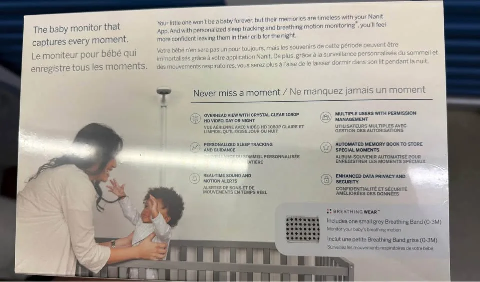 Brand New - Nanit Pro HD Nursery Camera/Baby Monitor image indicator(2)