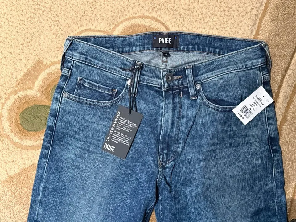 Brand New - Paige Men’s Lennox Slim Jean (Waist 32) image indicator(2)