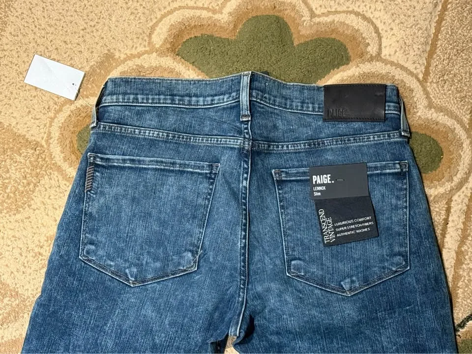 Brand New - Paige Men’s Lennox Slim Jean (Waist 32) image indicator(5)