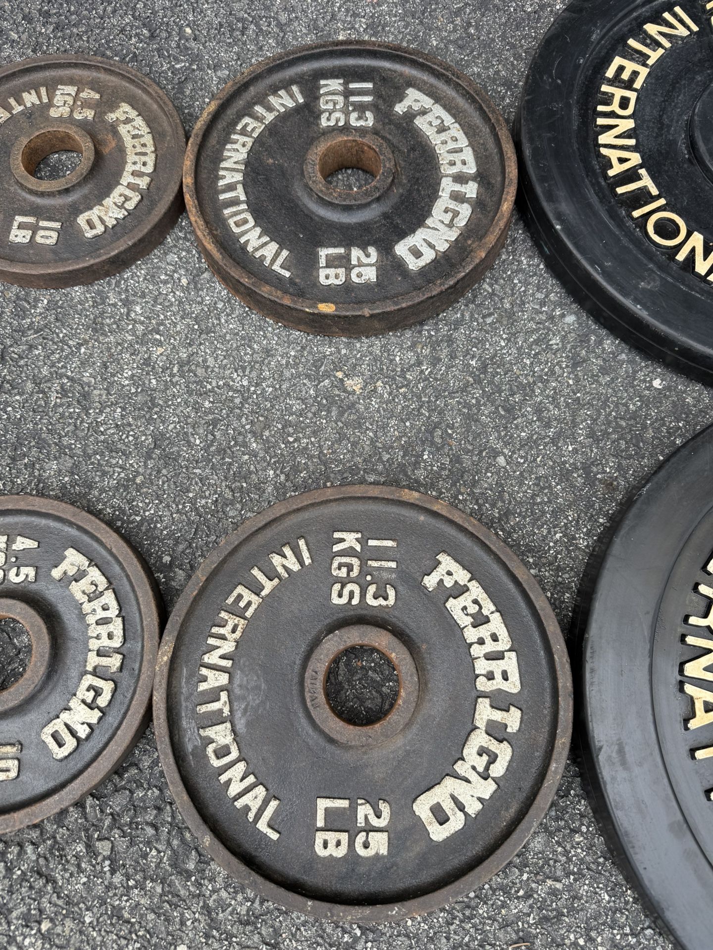 Vintage Ferrigno International Weight Plate Set - photo 3