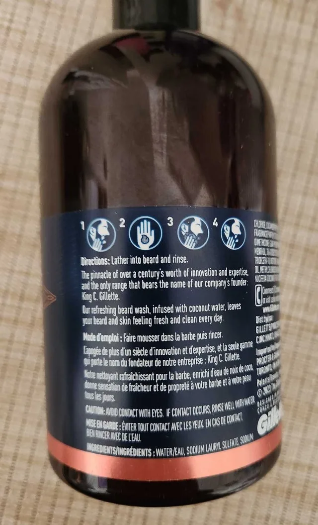 Beard Wash and Comb image indicator(5)