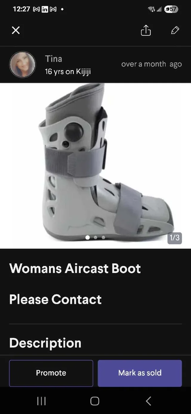 Air Cast Boot