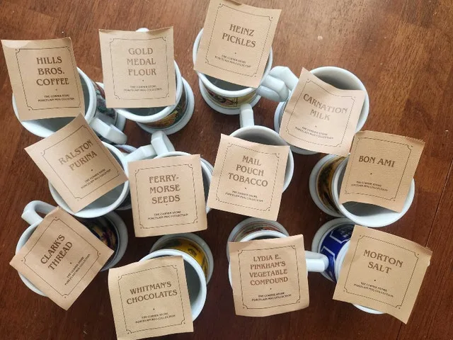 Ashton Drake Gallery Porcelain Mug Collection