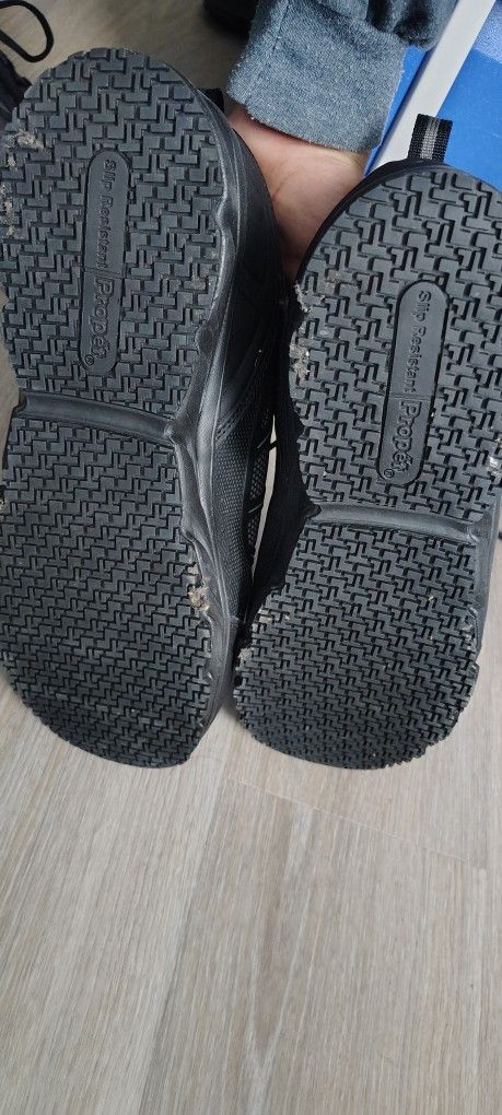 Steel Toe Work Shoes. Slip Resistant, Water Proof, Size 11 - photo 5