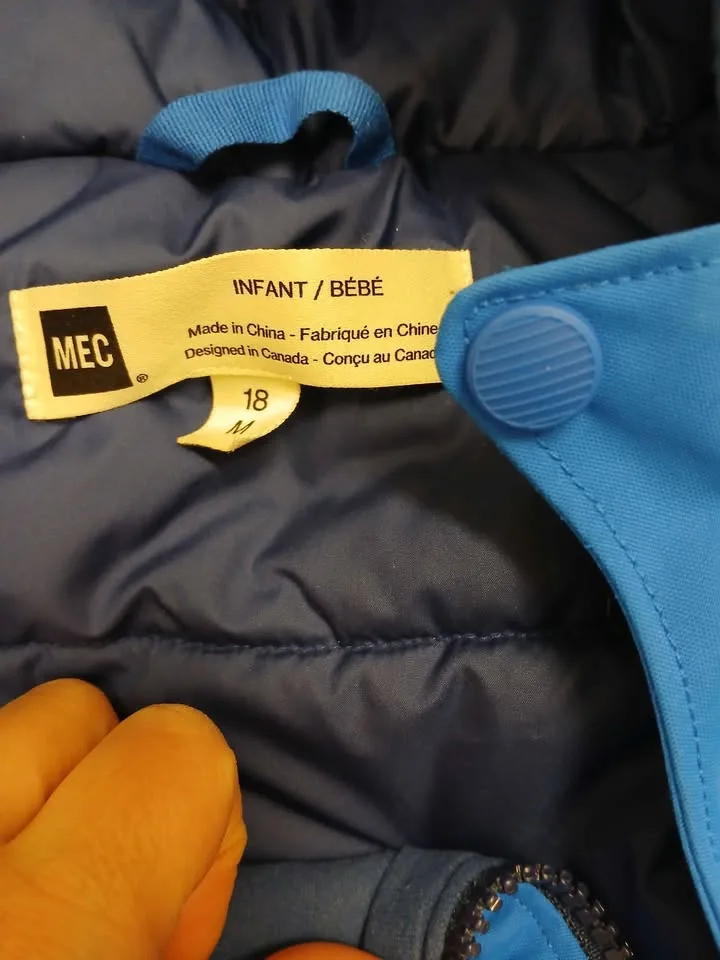 MEC Toaster Bunting Snowsuit 18M image indicator(2)