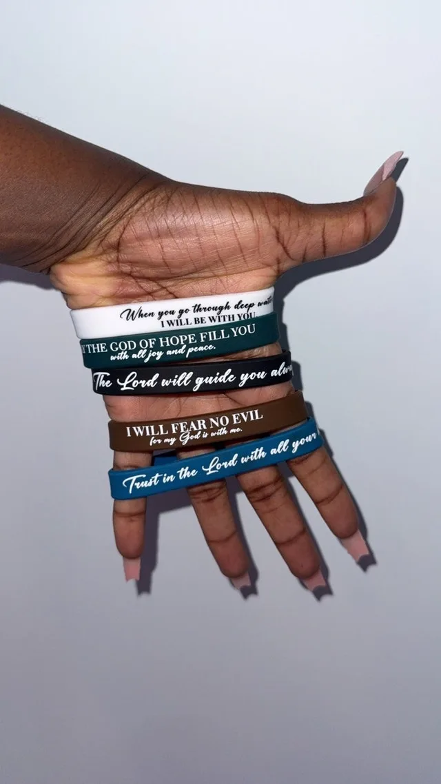 Christian hand bands with quotes image indicator(9)