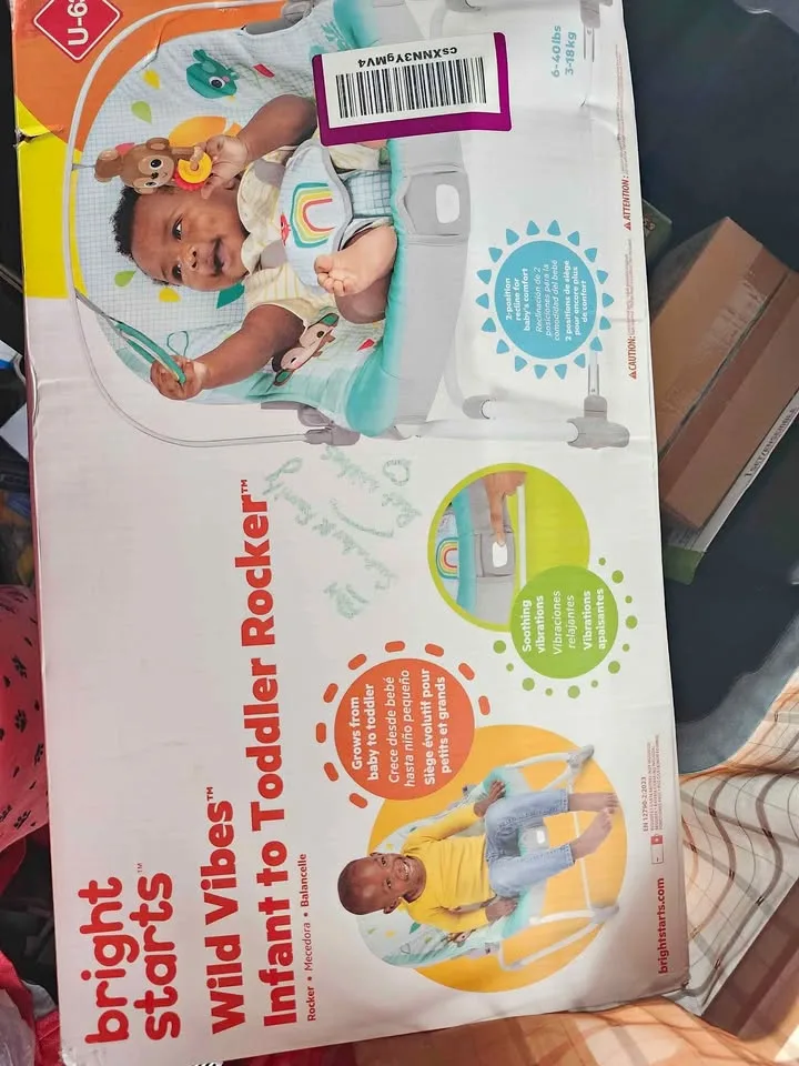 Infant to toddler rocker- used only once