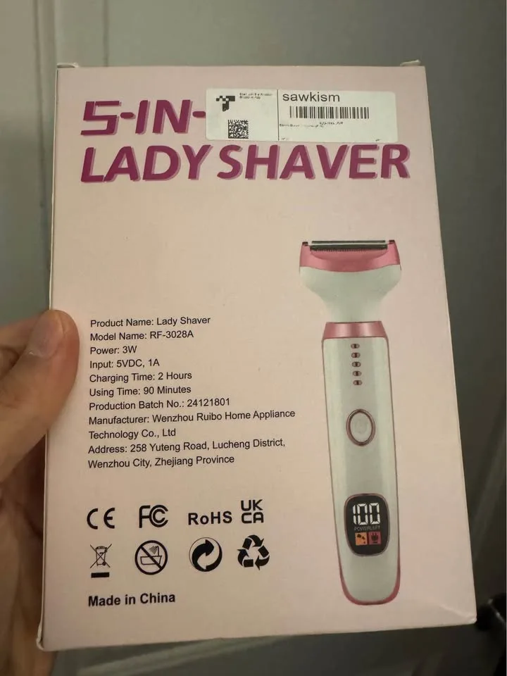 Electric Razors for Women Legs image indicator(7)