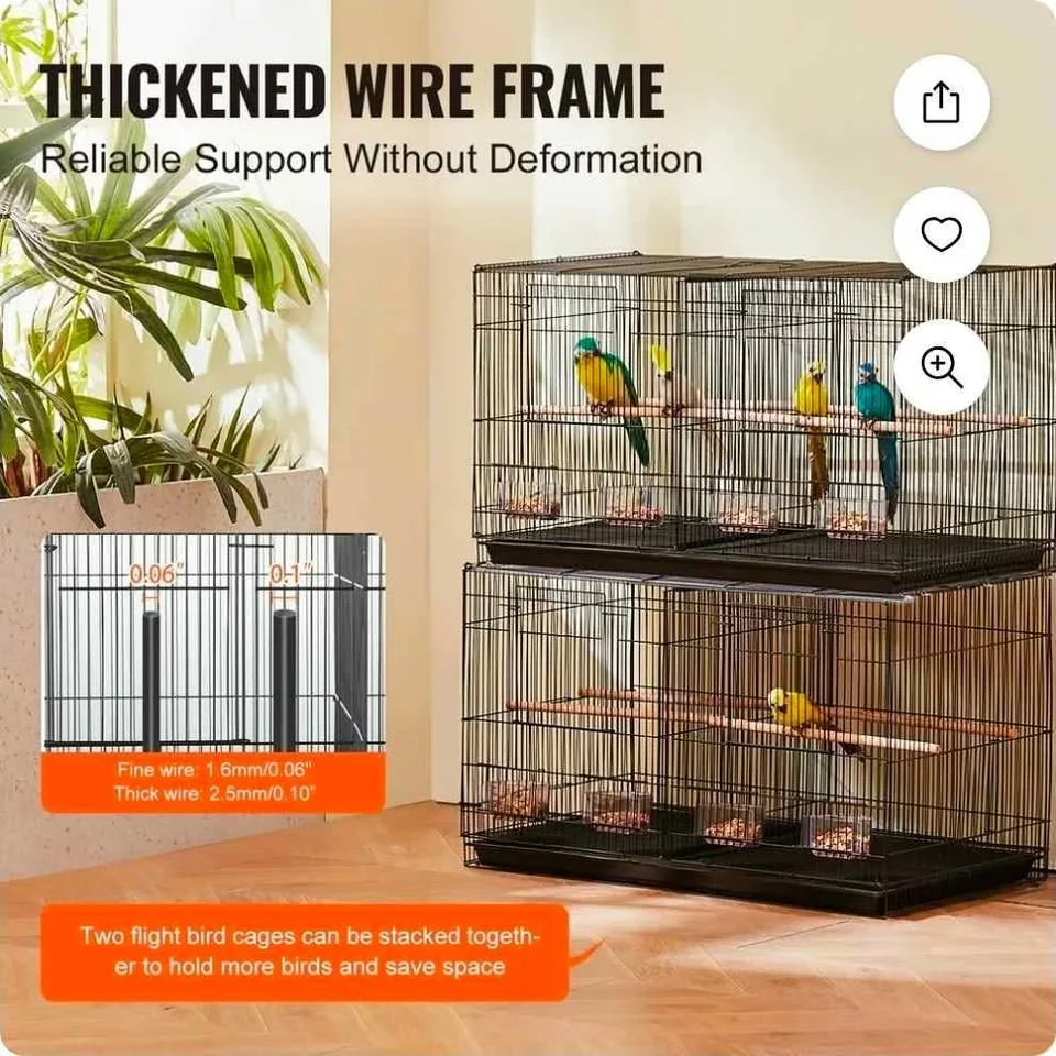 VEVOR Large Flight Cage image indicator(4)