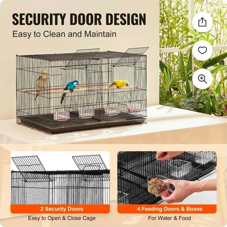 VEVOR Large Flight Cage image indicator(6)