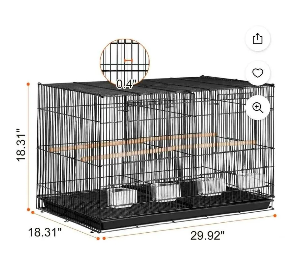 VEVOR Large Flight Cage image indicator(8)